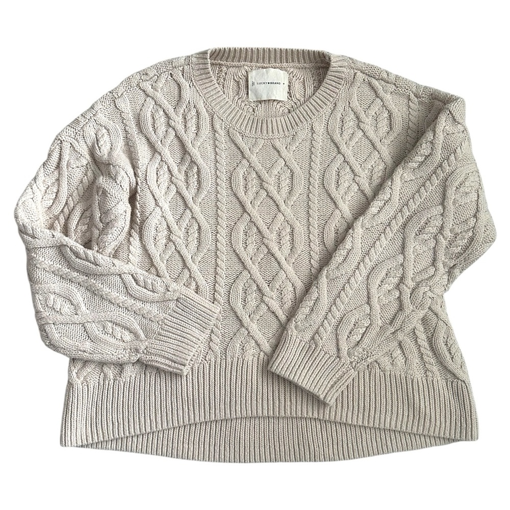 Lucky Brand Cable Knit Sweater